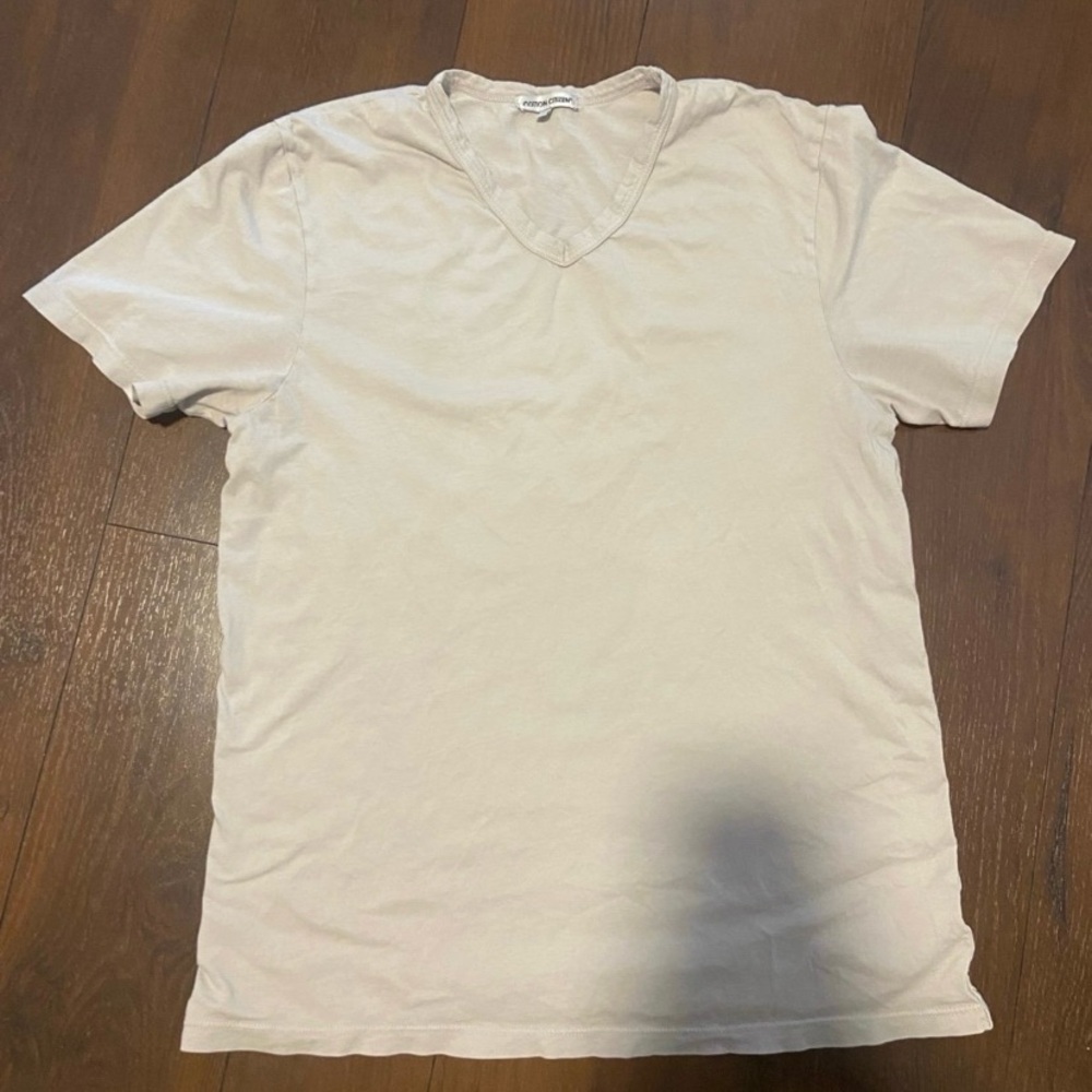 Men’s cotton citizen tank v neck Shirt tee small top